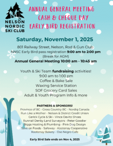 Annual General Meeting - Cash & Cheque Day @ Nelson Rod And Gun Club